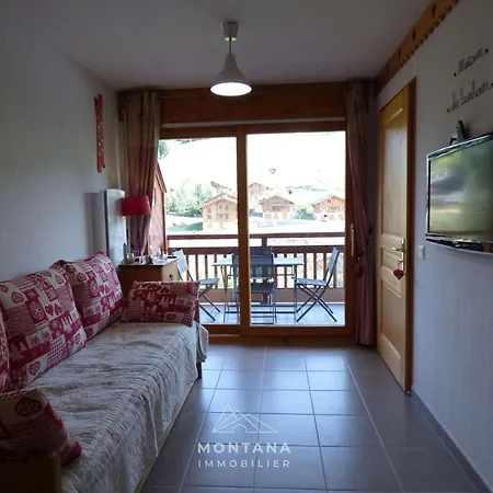 Joli T2 Pour 6 Pers, Balcon Sud, Face Aux Pistes, Proche Commerces, - Fr-1-458-185 Le Grand-Bornand
