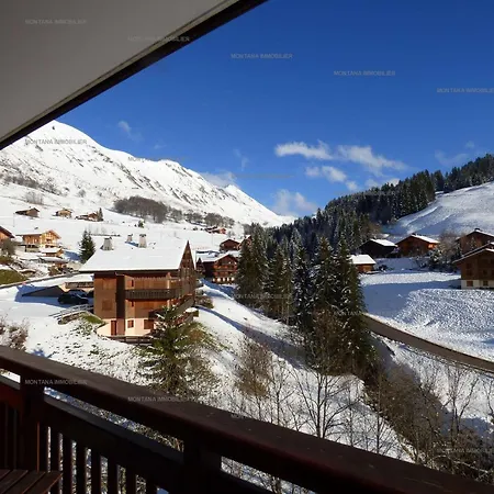 Joli T2 Pour 6 Pers, Balcon Sud, Face Aux Pistes, Proche Commerces, - Fr-1-458-185 * Le Grand-Bornand